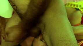 Slut in satin lingerie garter thongs heels deepthroats ass to mouth cumshot