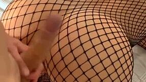 Petite babe's fat puffy lips hide tight shaved pussy begging for creampie