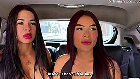 will two hot stepsisters convince you to fuck their tight latina pussies outdoors?