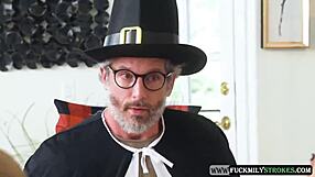 Thanksgiving turns into family's wild bonding day this year