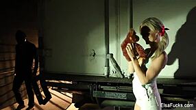 elsa jean gets pounded by masked guy