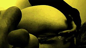 Hairy Pussy Nightmare Unfolds with Massive Dildo Assault!