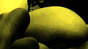 Hairy Pussy Nightmare Unfolds with Massive Dildo Assault!