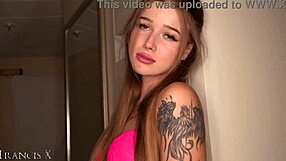 stepsis sneaks in late for secret fuck before bed hits dark