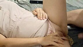 amoul solo rushes one-shot clothed satin panty slut in spandex doggystyle pov