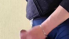 Would you stroke this huge cock outdoors till orgasm hits?