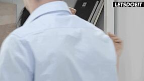 romanian stunner's big ass hides a craving for huge cocks