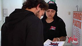 submissive peruvian latina teen with big ass begs for deepthroat face fuck and cowgirl ride