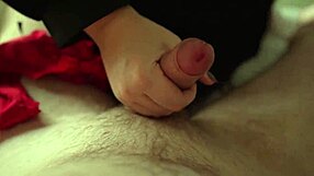 stepsis catches me stroking to her panties offers her tight wet pussy instead