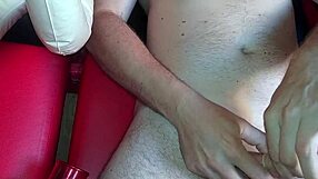 close up naughty doll mouth fuck with huge cock toy