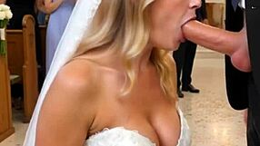 imagine the bride on her wedding day getting super wet for cock