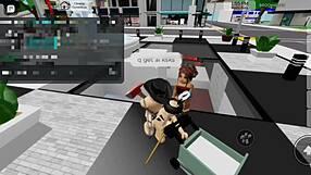 Fazendo Sexo Publico Rough com Prostituta Brookhaven