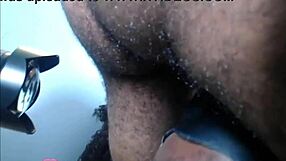 elvie gags on deep throat fucking like a horny ebony whore