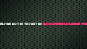 gorgeous asian maid chokes on massive cumload balls-deep throat