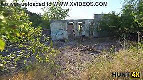 Ever wonder how this slutty brunette takes stranger's anal so deep?