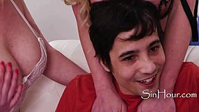 Hey, kit mercer and spencer scott fix teen anxiety with milf rides