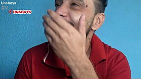 whoa, this macho brazilian dude hides a monster cock surprise!