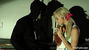 elsa jean gets pounded by masked guy