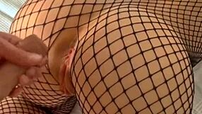 Petite babe's fat puffy lips hide tight shaved pussy begging for creampie