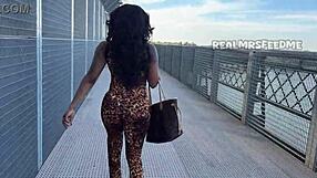 Memphis River Walk Sextape Flashing Wet Pussy Bent Over Big Black Cock Doggystyle