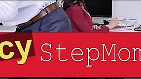 new boss nymph milf machine sucks cock heels stockings first day