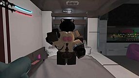 A LA PUTA SUMISA LE ENCHANTA ESTA BBC EN ROBLOX CONDO