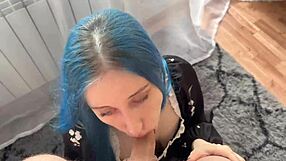 neighbor bends pretty teen over for anal creampie in big ass