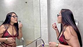 Negao Bareback Fucks BBW Pussy Interracial Machine Style Wet And Raw