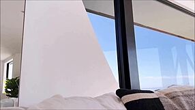 Redhead stepsis breaks no nut november with huge cumshot!