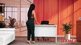 Elizabeth Marquez Flaunts Camel Toe in Quick Latina Fuck