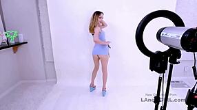 ever wonder how a sun-kissed blonde cutie surrenders her tight holes in a steamy modeling audition?