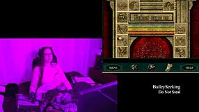 her big black tits bounce wild as i dive deep into blackmoor manor part 4