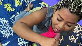 Oh yeah bitch, suck my cock deep like that everything you got?