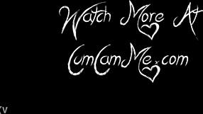 Cumcamme big ass teen rides water bottle deep anal on webcam