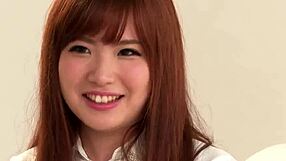 yo, this sexy japanese teen arisa ando with furry pussy and huge tits blows it then gets creampied uncensored 😲