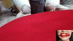 Amateur teen slut gets hot footjob massage pounding!