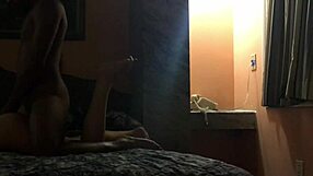 hey check out this brunette amateur with black guy in hotel room 😏