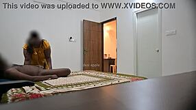 Maid Sucks Cock Deep Then Gets Hard Fucked Cleaning Room
