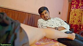 Naughty Desi Boss Turns Job Interview into Steamy Office Tease