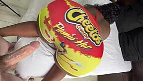 imagine fucking that big black ass through her yoga pants hole