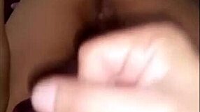 i finger her tight shaved pussy and ass while stroking my cock pov