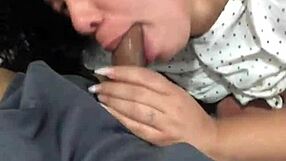 wanna spank these huge natural tits while she gags on cock?