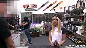 Amateur creampied by monster cock to reclaim pawn ring