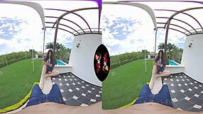 vr latina screams as tight asshole gets pounded hard in ultra realistic 5k anal sex