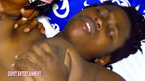 oh god this babe cums over and over from his tongue on christmas eve