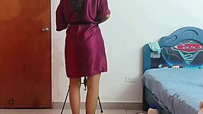 Filming My Stepmom's Boyfriend Pounding My Tight Pussy In Secret Spanish