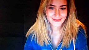 Blonde Chaturbate Star Delivers Intense Webcam Seduction Show
