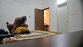 Maid Sucks Cock Deep Then Gets Hard Fucked Cleaning Room