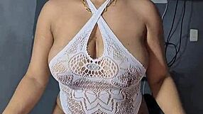 her huge tits bounce on my face as she rides my cock