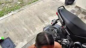 After the party cutie skips uber for my house but will she handle my cock?